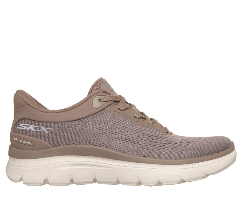 ZAPATILLAS MUJER SLIP-INS SUMMITS PLUS GRIS SKECHERS - 1