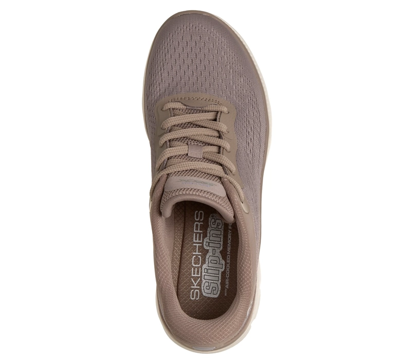 ZAPATILLAS MUJER SLIP-INS SUMMITS PLUS GRIS SKECHERS - 2