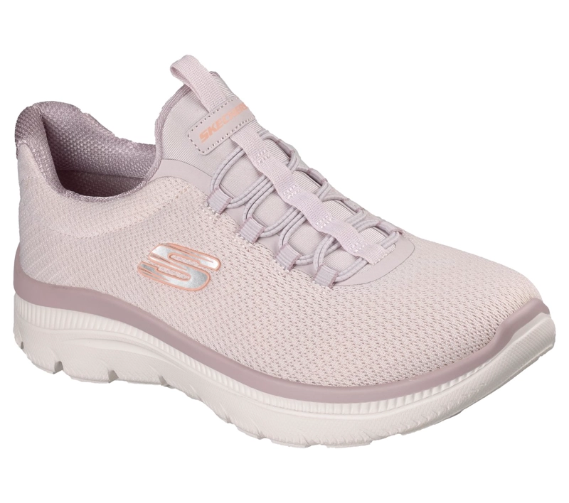 ZAPATILLAS MUJER SUMMITS PLUS ROSADO CLARO SKECHERS - 4