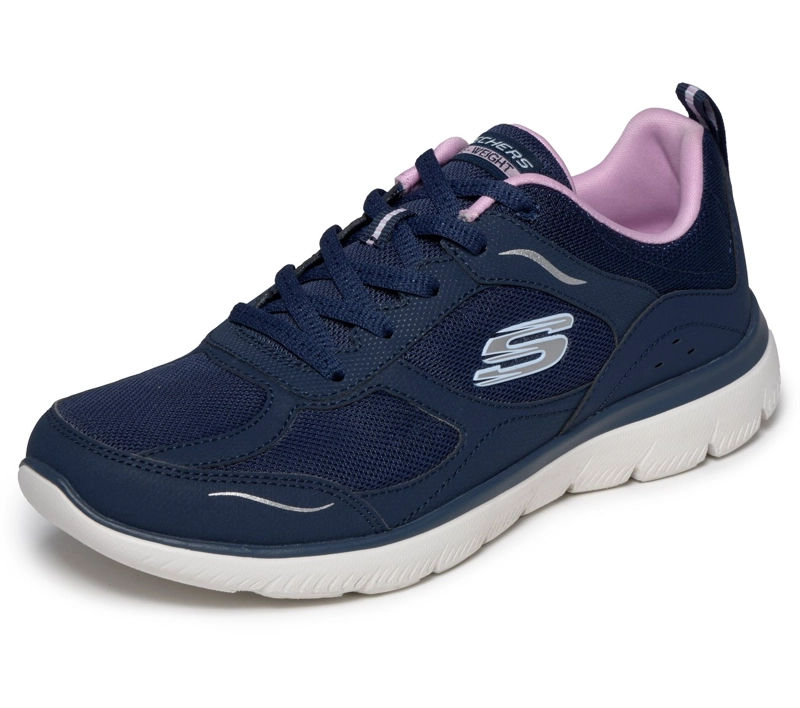 ZAPATILLAS MUJER SUMMITS AZUL SKECHERS - 5