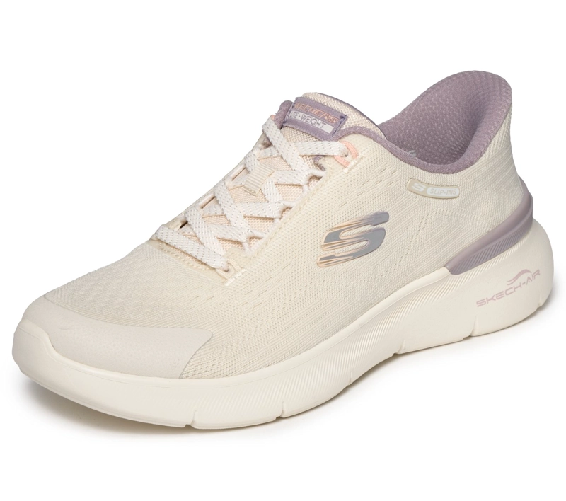 ZAPATILLAS MUJER SLIP-INS SKECH AIR D 2.0 BEIGE SKECHERS - 5