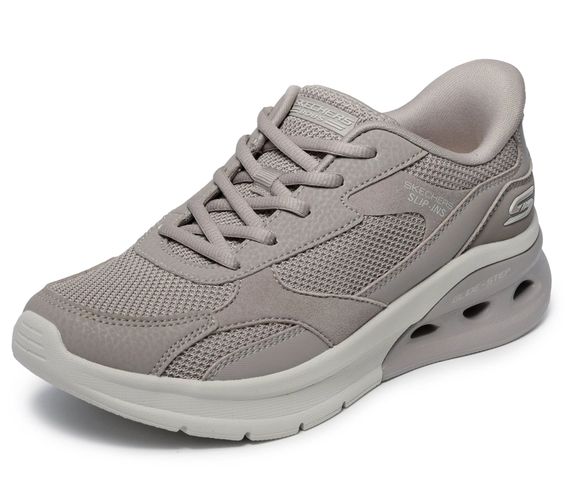 ZAPATILLAS MUJER SLIP-INS BOBS ARC2.0 NOW YOU GRIS SKECHERS - 5