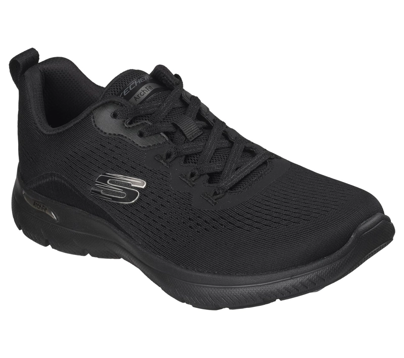 ZAPATILLAS MUJER ARCH FIT SUMMITS NEGRO SKECHERS - 4