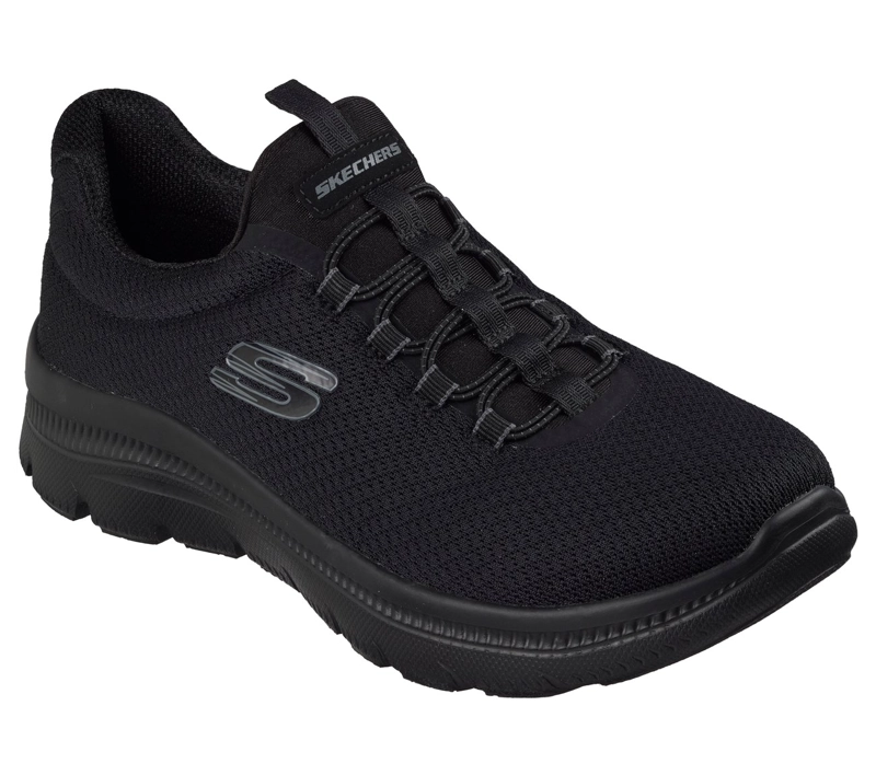 ZAPATILLAS MUJER SUMMITS PLUS NEGRO SKECHERS - 4