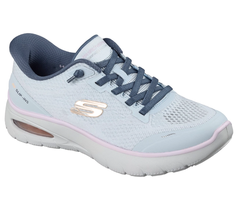 ZAPATILLAS MUJER SLIP-INS SKECH-AIR SUMMITS CELESTE SKECHERS - 4