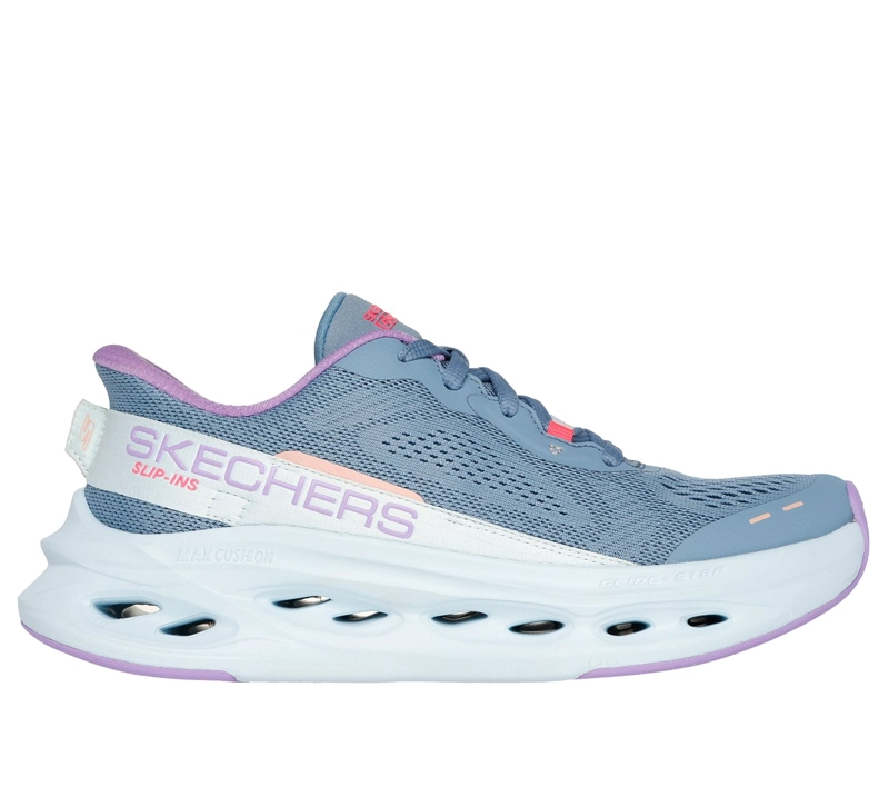 ZAPATILLAS MUJER SLIP-INS MAX C GLIDE-STEP CELESTE SKECHERS - 1