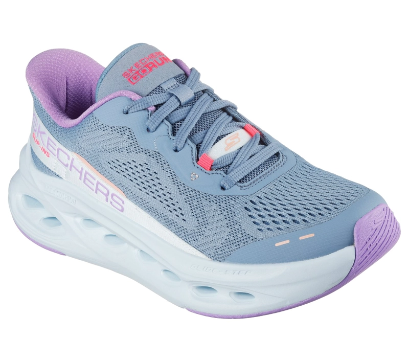 ZAPATILLAS MUJER SLIP-INS MAX C GLIDE-STEP CELESTE SKECHERS - 4