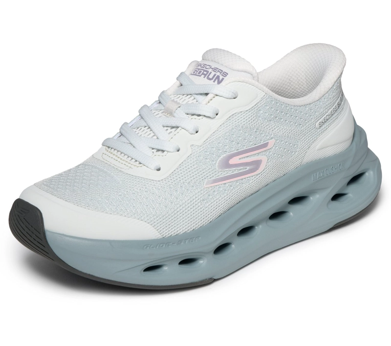 ZAPATILLAS MUJER SLIP-INS GLIDE-STEP HARTFORD GRIS SKECHERS - 5