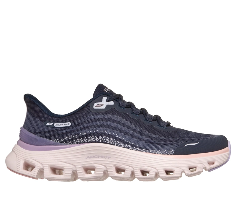 ZAPATILLAS MUJER SLIP-INS AF GLIDE-STEP WAVE AZUL SKECHERS - 1