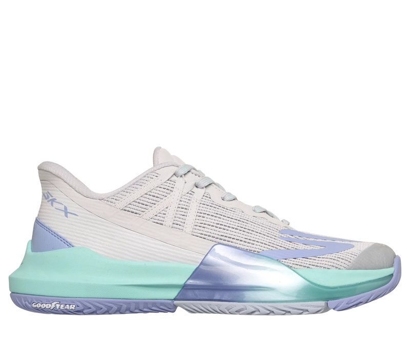 ZAPATILLAS MUJER SLIP-INS BASELINE BULLY GRIS SKECHERS - 1