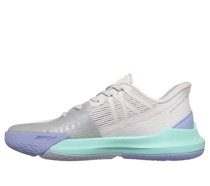 ZAPATILLAS MUJER SLIP-INS BASELINE BULLY GRIS SKECHERS - 6
