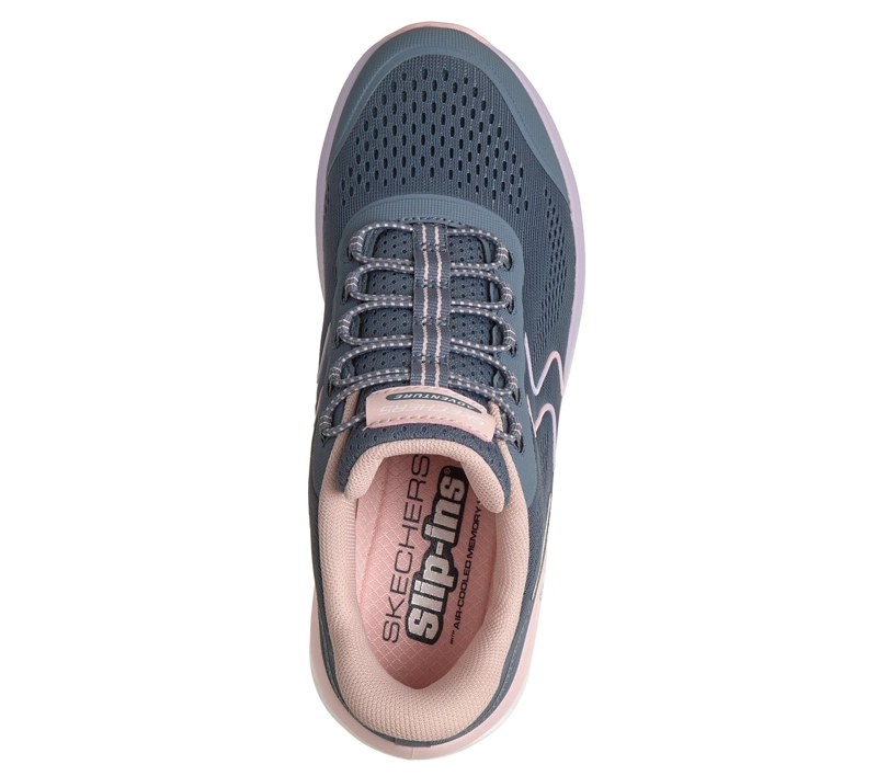 ZAPATILLAS MUJER SLIP-INS GLIDE-STEP SOLE AZUL SKECHERS - 2