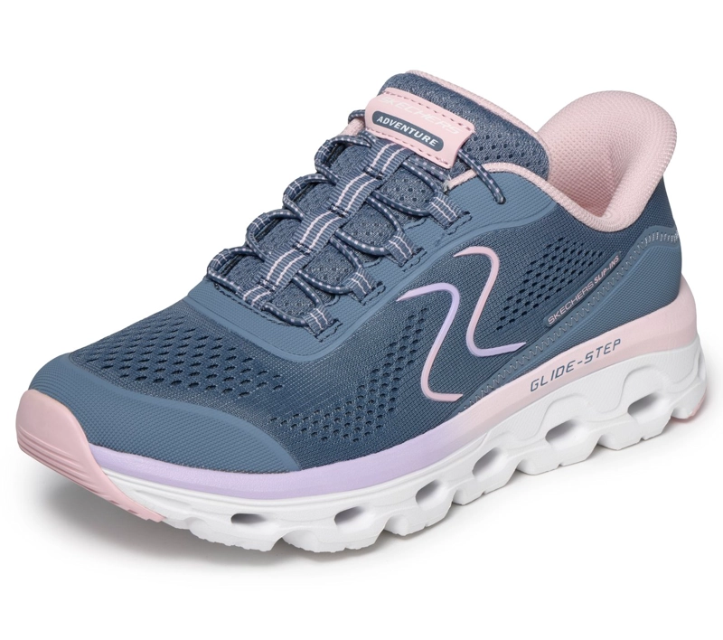 ZAPATILLAS MUJER SLIP-INS GLIDE-STEP SOLE AZUL SKECHERS - 5