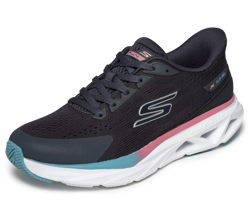 ZAPATILLAS MUJER SLIP-INS GLIDE-STEP VORTEX NEGRO SKECHERS - 5