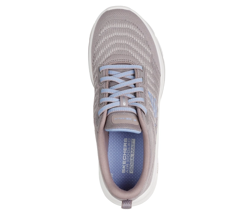 ZAPATILLAS MUJER GO WALK 8 BRITT GRIS SKECHERS - 2