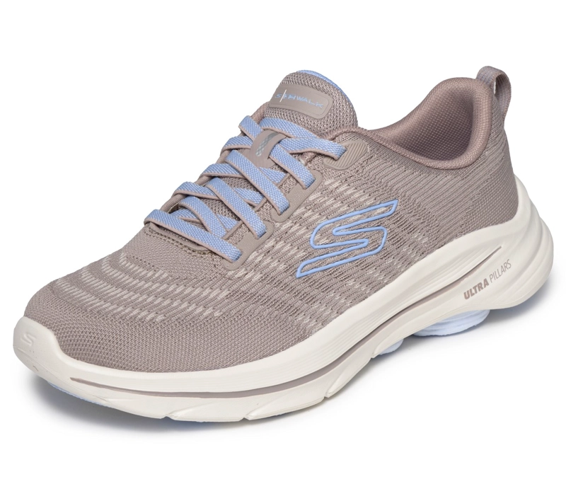 ZAPATILLAS MUJER GO WALK 8 BRITT GRIS SKECHERS - 5