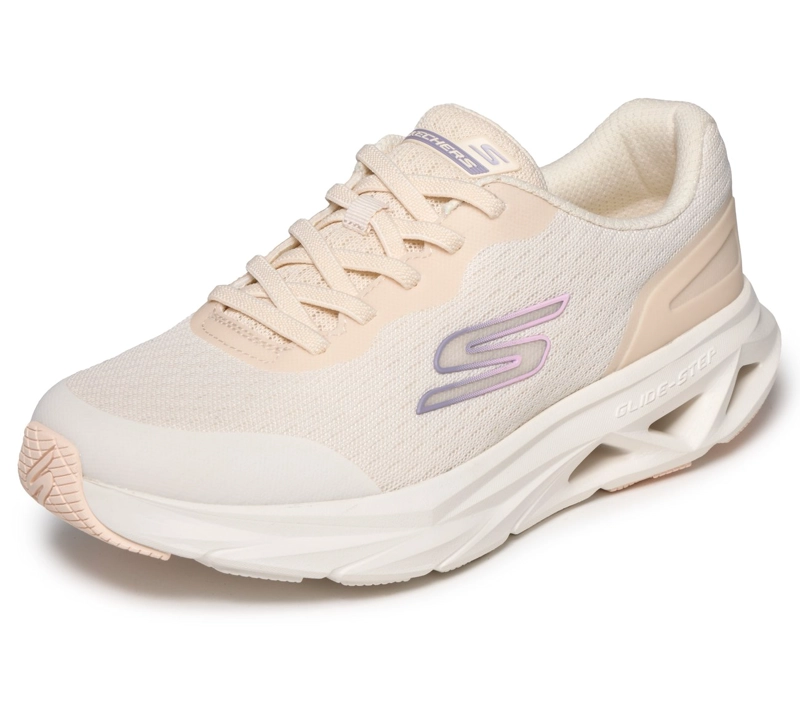 ZAPATILLAS MUJER GLIDE-STEP VORTEX AVALIN BEIGE SKECHERS - 5