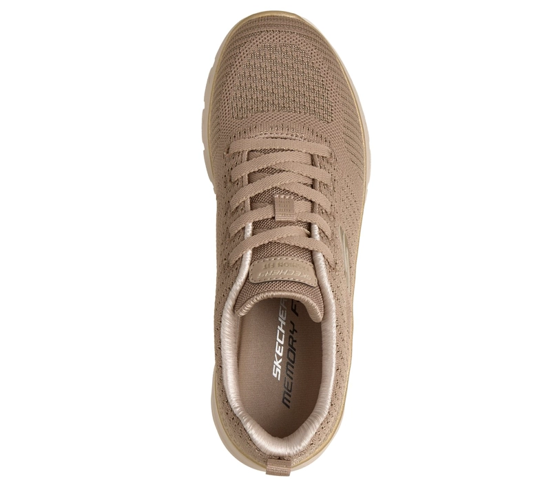 ZAPATILLAS MUJER FASHION FIT 2.0 BEIGE SKECHERS - 2