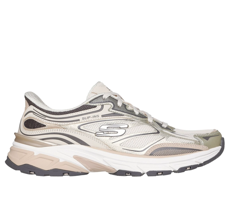 ZAPATILLAS MUJER SLIP-INS STAMINA SPORT BEIGE SKECHERS - 1
