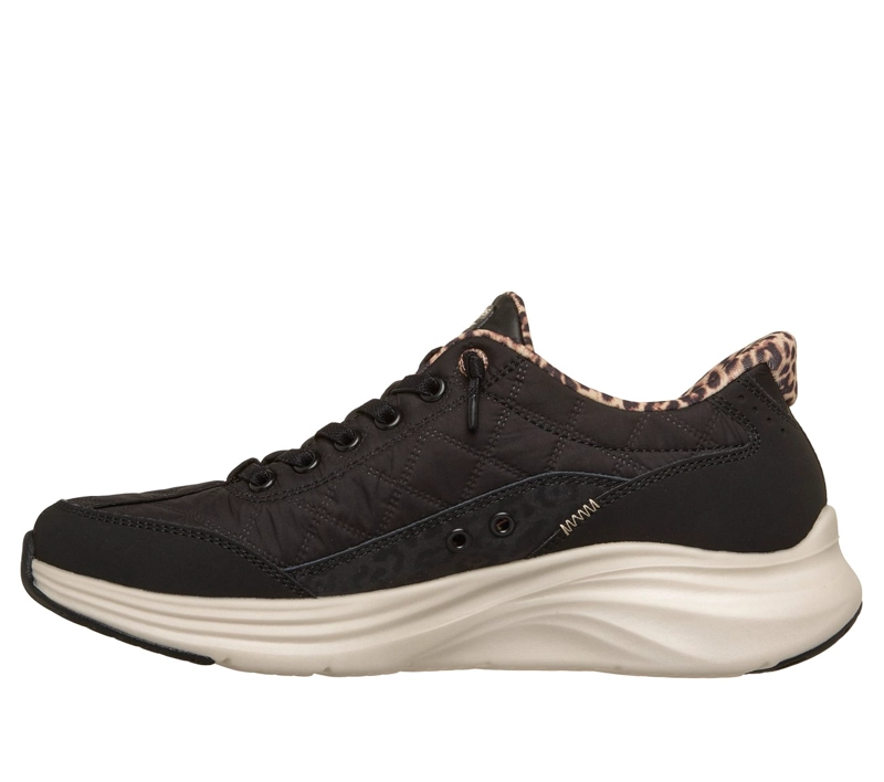 ZAPATILLAS MUJER SLIP-INS CONTOURFOAM LEOPARD NEGRO SKECHERS - 6
