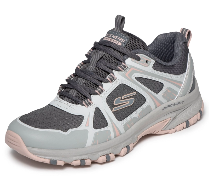 ZAPATILLAS MUJER ARCH FIT HILLCREST GRIS SKECHERS - 5