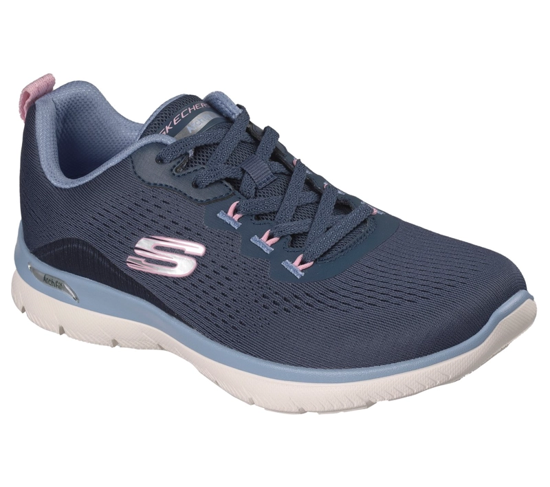 ZAPATILLAS MUJER ARCH FIT SUMMITS AZUL SKECHERS - 4