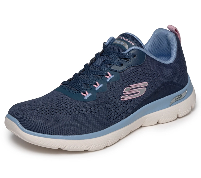 ZAPATILLAS MUJER ARCH FIT SUMMITS AZUL SKECHERS - 5