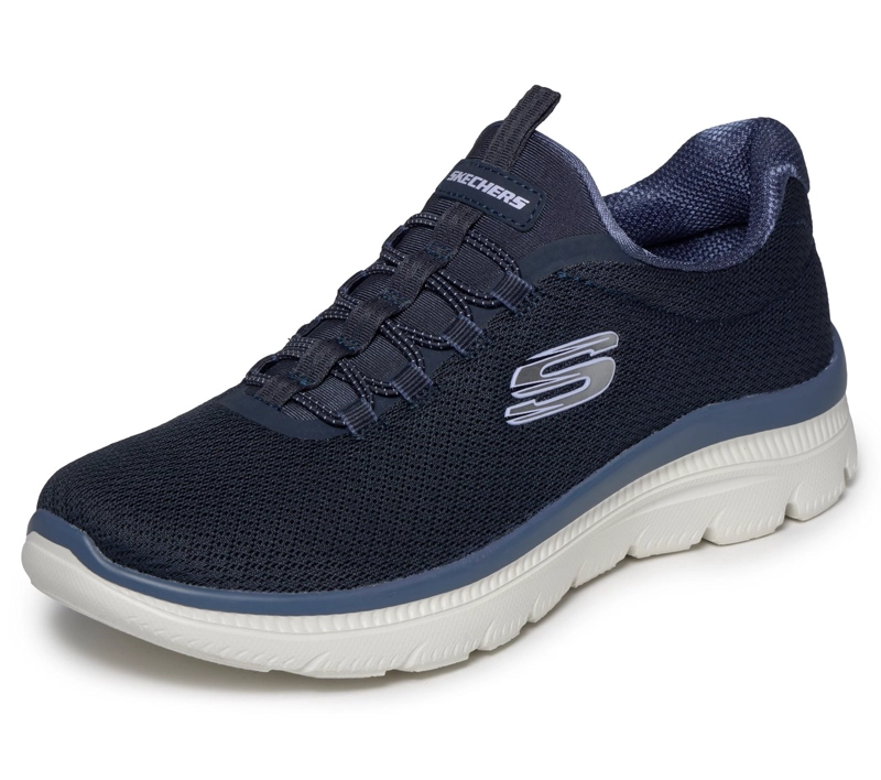 ZAPATILLAS MUJER SUMMITS PLUS AZUL SKECHERS - 5
