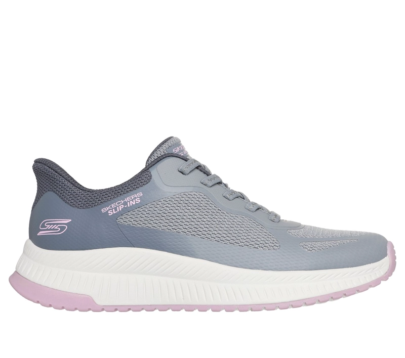 ZAPATILLAS MUJER SLIP-INS BOBS S4 STAPLE LOOK GRIS SKECHERS - 1