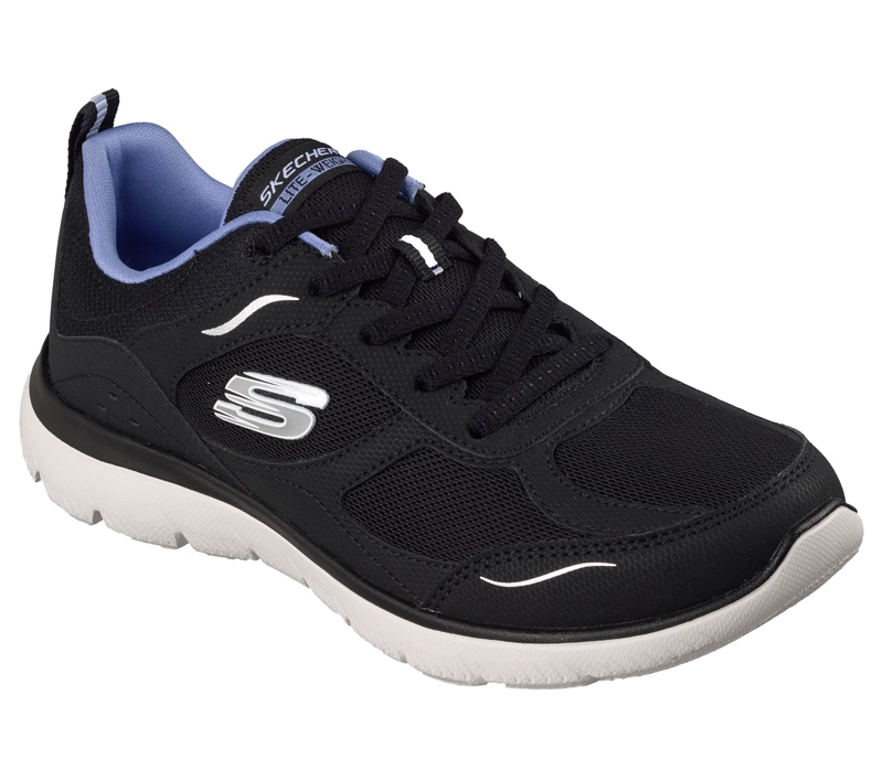 ZAPATILLAS MUJER SUMMITS AZUL MARINO SKECHERS - 4