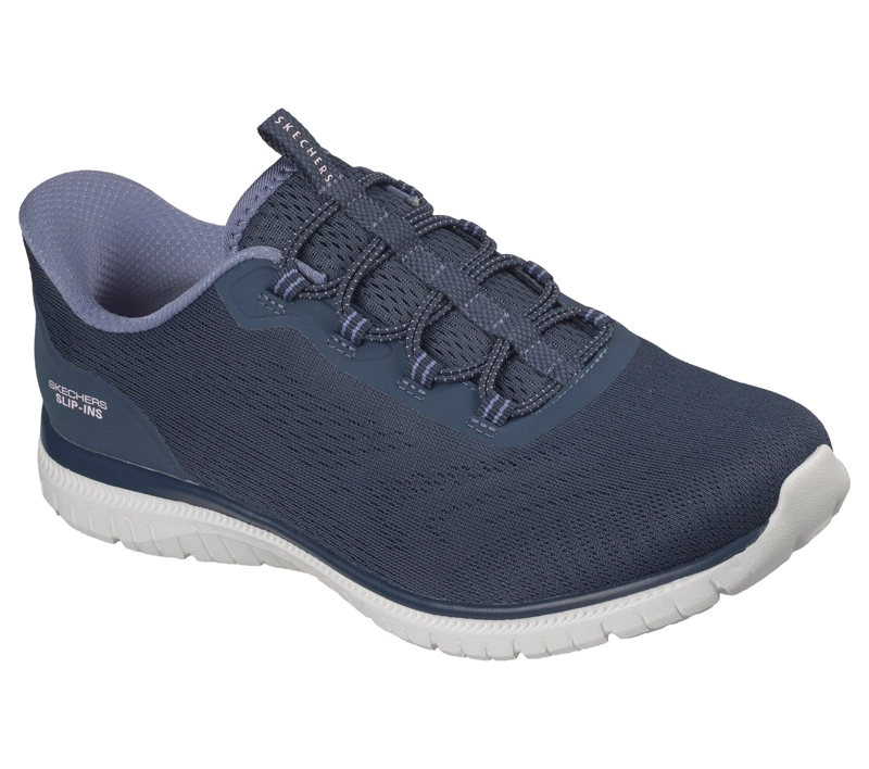 ZAPATILLAS MUJER SLIP-INS VIRTUE AZUL SKECHERS - 4