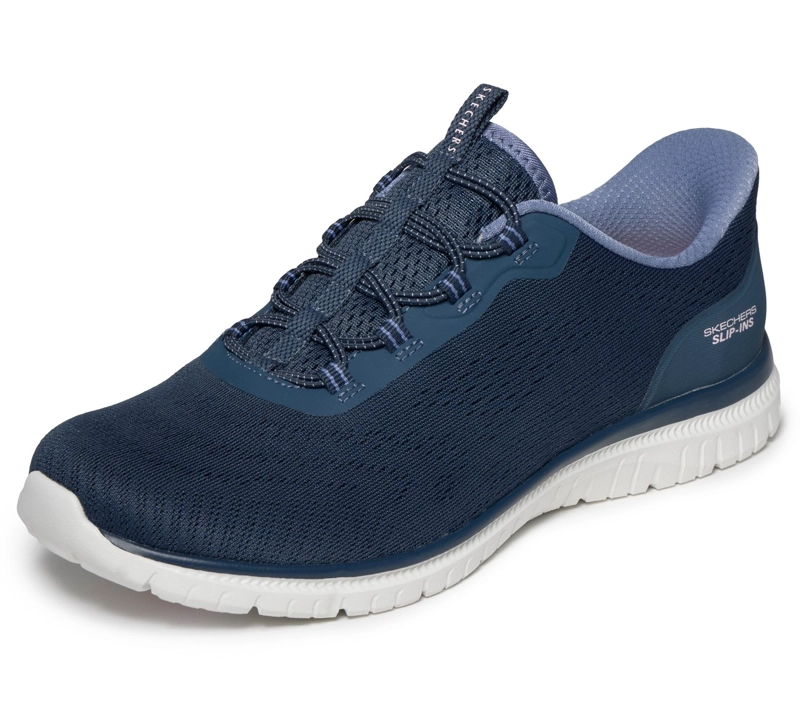 ZAPATILLAS MUJER SLIP-INS VIRTUE AZUL SKECHERS - 5