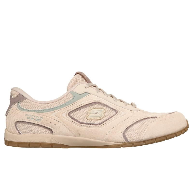 ZAPATILLAS MUJER SLIP-INS RETRO LITE BEIGE SKECHERS - 1