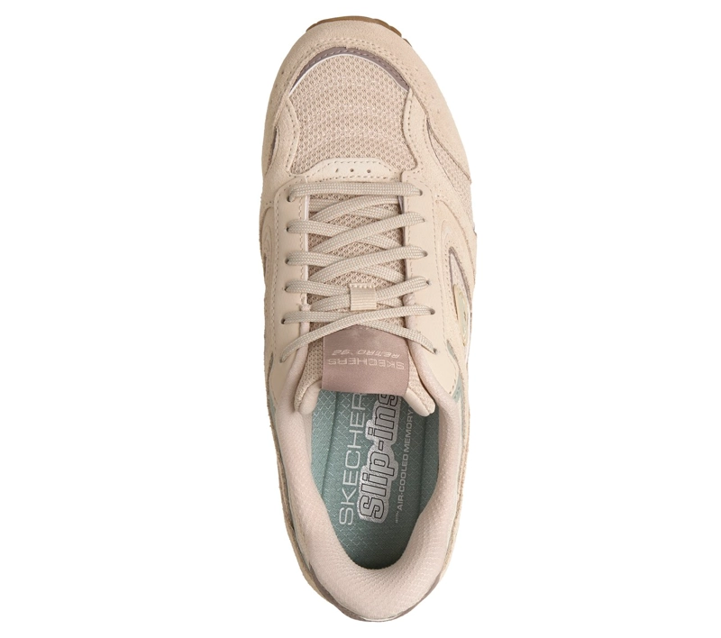 ZAPATILLAS MUJER SLIP-INS RETRO LITE BEIGE SKECHERS - 2