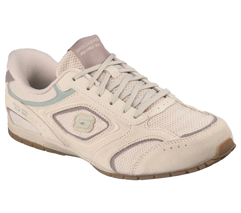 ZAPATILLAS MUJER SLIP-INS RETRO LITE BEIGE SKECHERS - 4