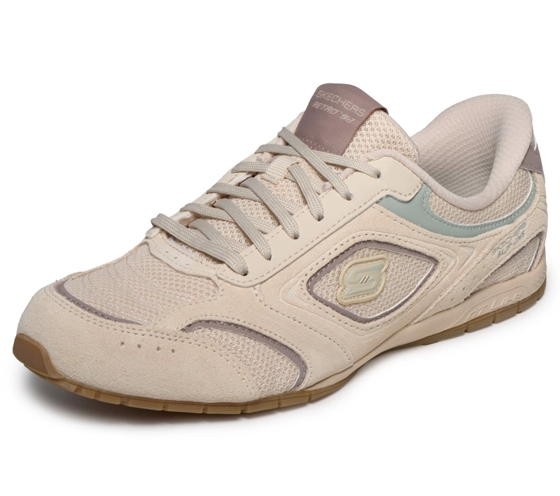 ZAPATILLAS MUJER SLIP-INS RETRO LITE BEIGE SKECHERS - 5