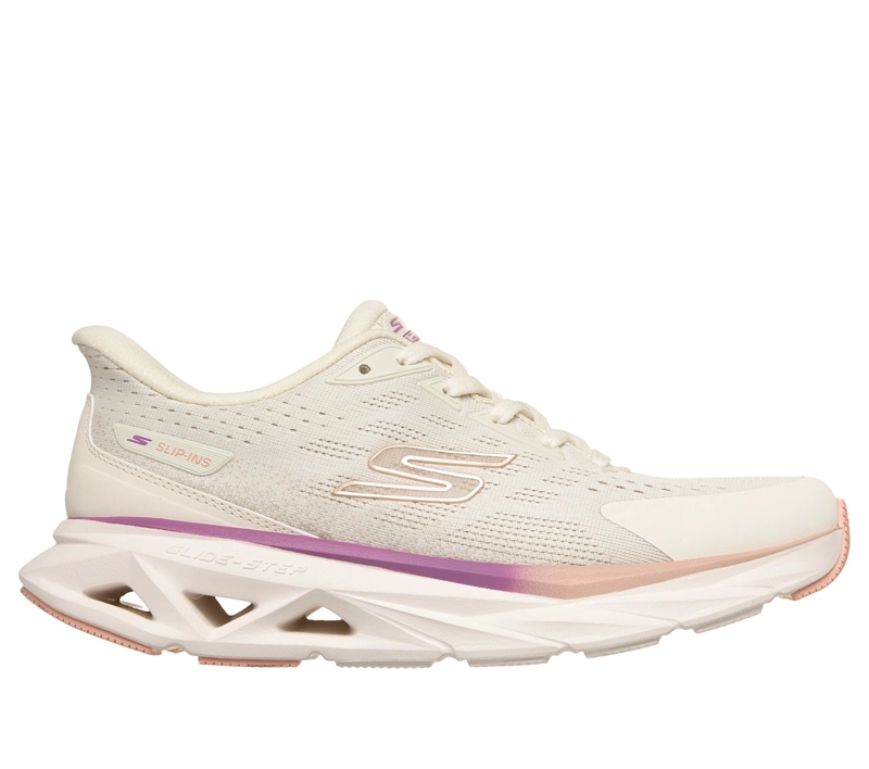 ZAPATILLAS MUJER SLIP-INS GLIDE-STEP VORTEX BEIGE SKECHERS - 1