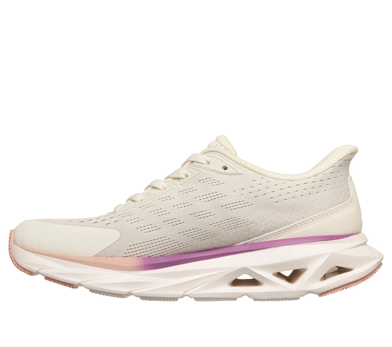 ZAPATILLAS MUJER SLIP-INS GLIDE-STEP VORTEX BEIGE SKECHERS - 6