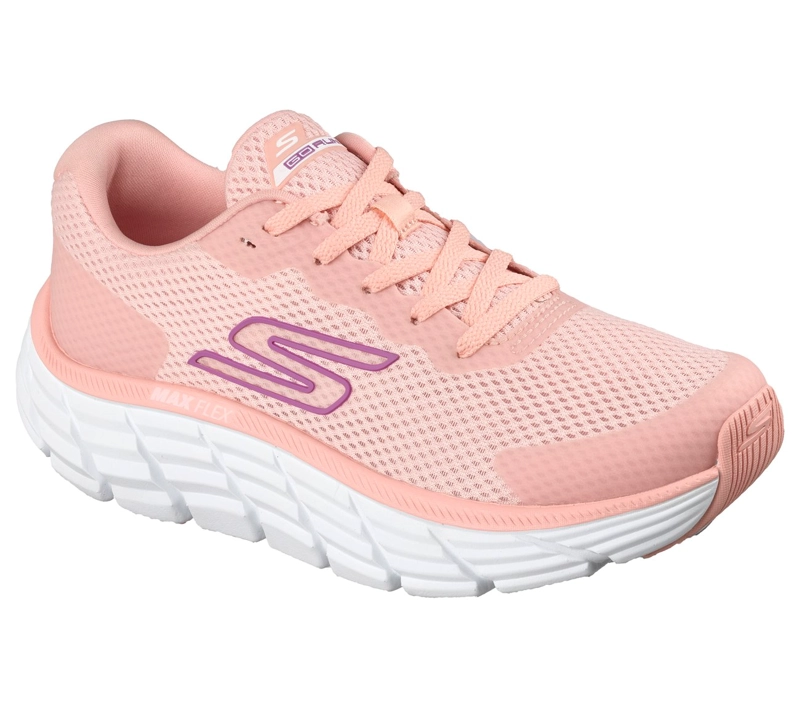 ZAPATILLAS MUJER MAX FLEX NARANJA SKECHERS - 4
