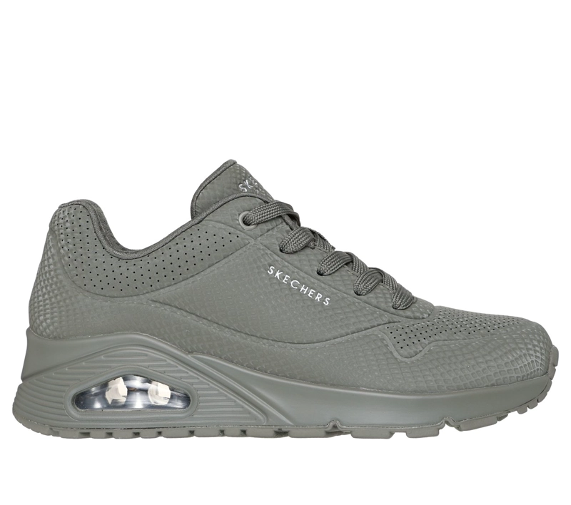 ZAPATILLAS MUJER UNO SHINY SCALE VERDE OLIVA SKECHERS - 1