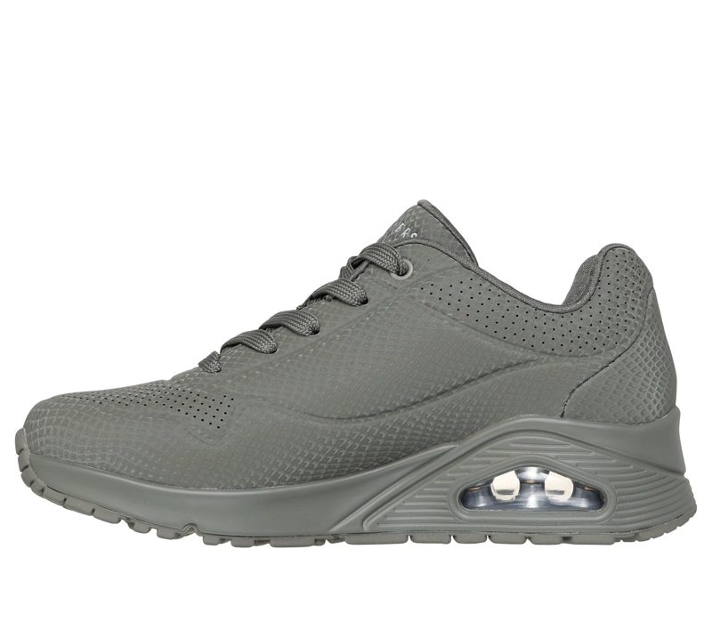 ZAPATILLAS MUJER UNO SHINY SCALE VERDE OLIVA SKECHERS - 5