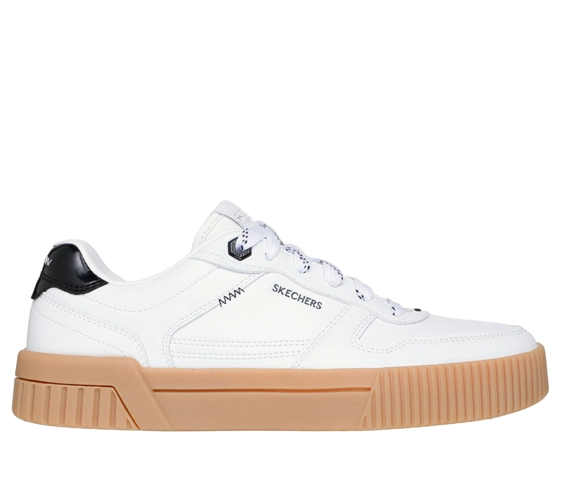 ZAPATILLAS MUJER JADE KEEP IT CASUAL BLANCO NEGRO SKECHERS - 1