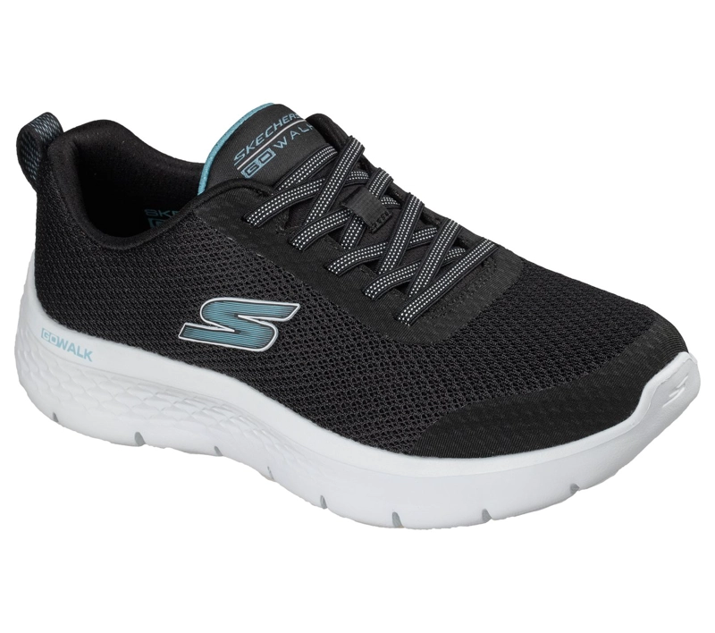 ZAPATILLAS MUJER GO WALK FLEX NEGRO SKECHERS - 4