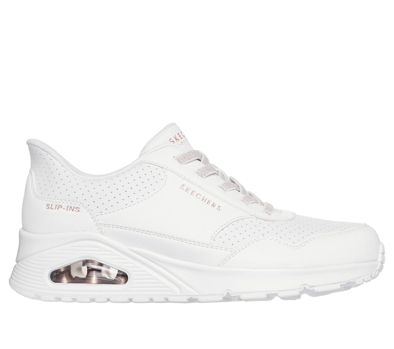 ZAPATILLAS MUJER SLIP-INS UNO BANKSIA LUXE BLANCO SKECHERS - 1