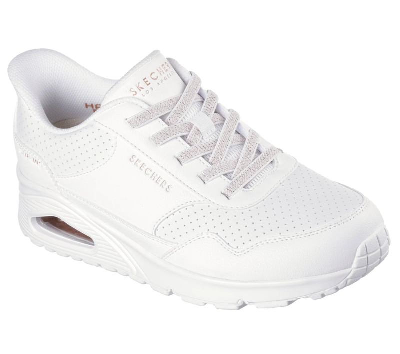 ZAPATILLAS MUJER SLIP-INS UNO BANKSIA LUXE BLANCO SKECHERS - 4