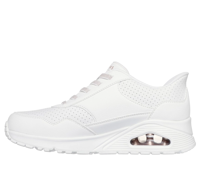 ZAPATILLAS MUJER SLIP-INS UNO BANKSIA LUXE BLANCO SKECHERS - 5