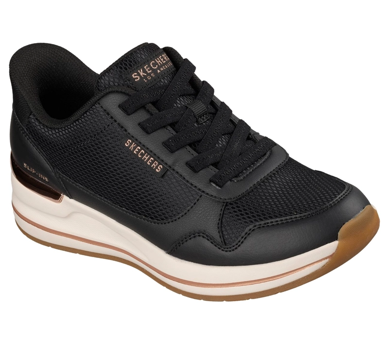 ZAPATILLAS MUJER SLIP-INS BILLION 2 NEGRO SKECHERS - 4