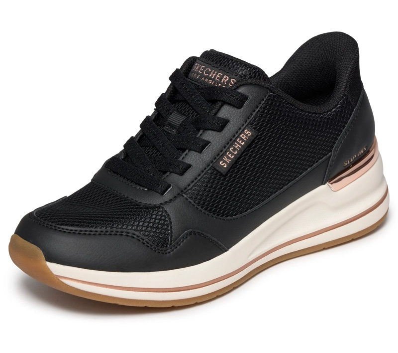 ZAPATILLAS MUJER SLIP-INS BILLION 2 NEGRO SKECHERS - 5