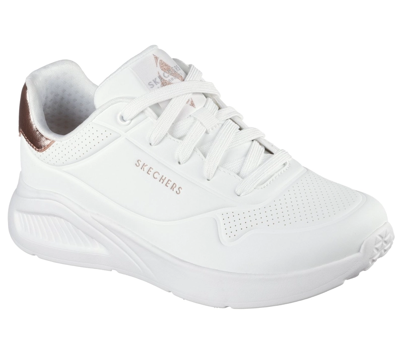 ZAPATILLAS MUJER UNO LITE SHIMMER ALONG BLANCO SKECHERS - 3