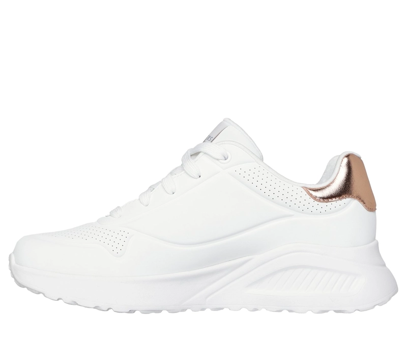 ZAPATILLAS MUJER UNO LITE SHIMMER ALONG BLANCO SKECHERS - 4